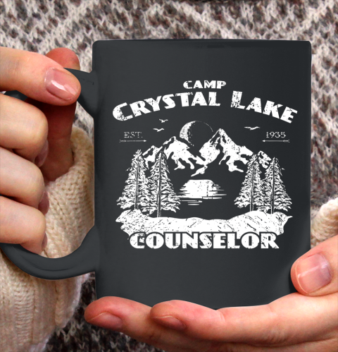 Camp Camping Crystal Lake Counselor Vintage Ceramic Mug 11oz