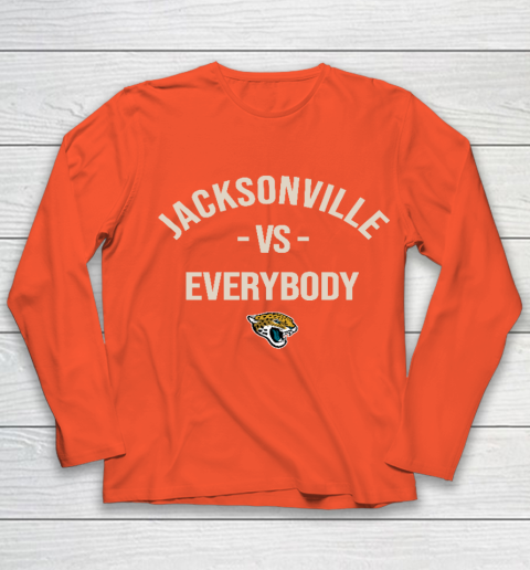 Jacksonville Jaguars Vs Everybody Youth Long Sleeve 3