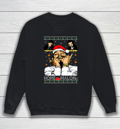 Home Malones Funny Christmas Sweatshirt