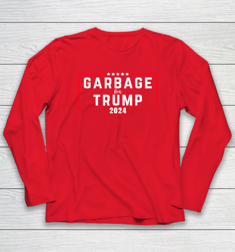 Garbage For Trump 2024 Long Sleeve T-Shirt 6