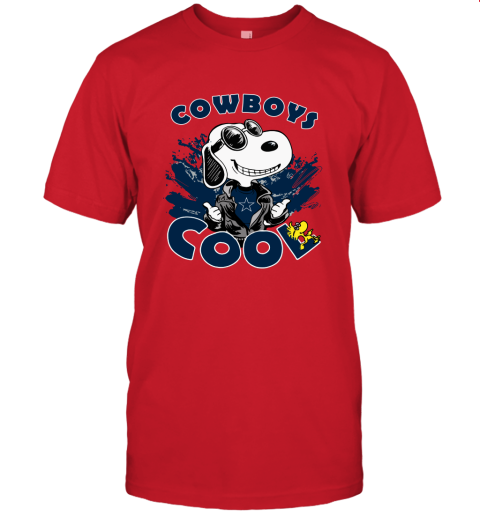 zp4q dallas cowboys snoopy joe cool were awesome shirt jersey t shirt 60 front red