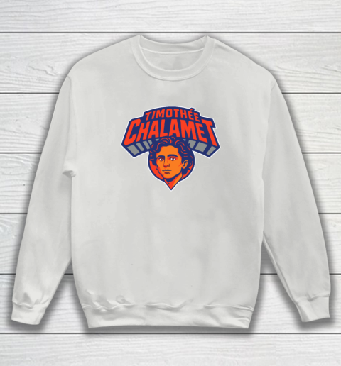 Timothee Chalamet New York Knicks Sweatshirt 3