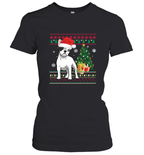 French bulldog christmas shirt sweatshirt 01 Women T-Shirt