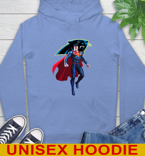 Panthers superman deals sweatshirt