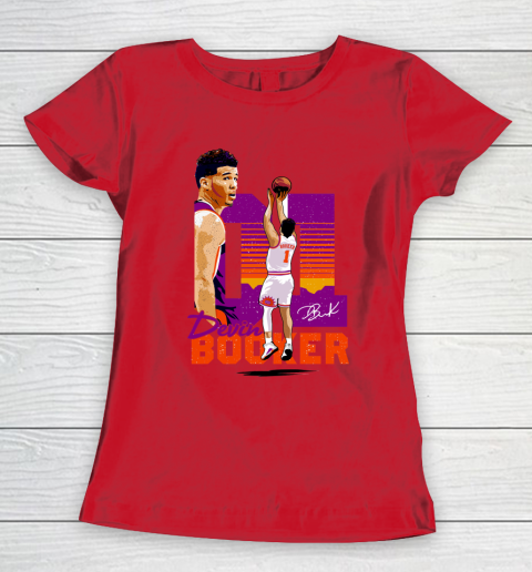Devin Booker 01 Phoenix Suns Women's T-Shirt 7