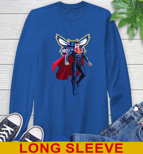 NBA Awesome Superman Basketball Sports Charlotte Hornets 66