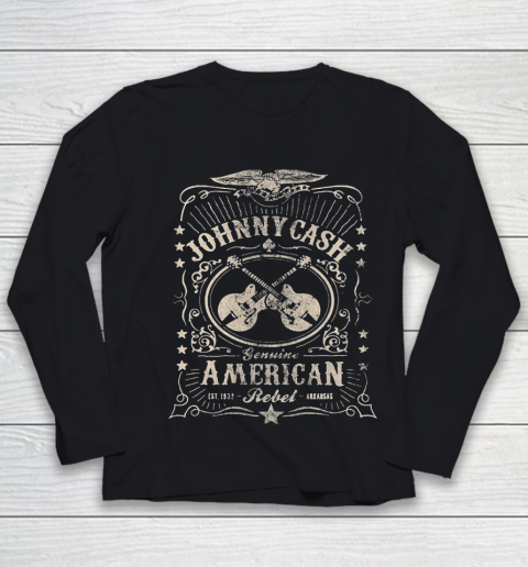American Cash Memphis outlaw Retro Youth Long Sleeve