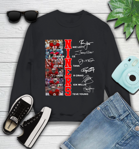 Niners Player Name And Signature San Francisco 49ers Shirts 106