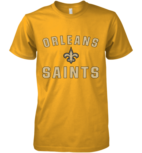 Orleans Saints NFL Pro Line By Fanatics Branded Gray Victory Premium Men's T-Shirt