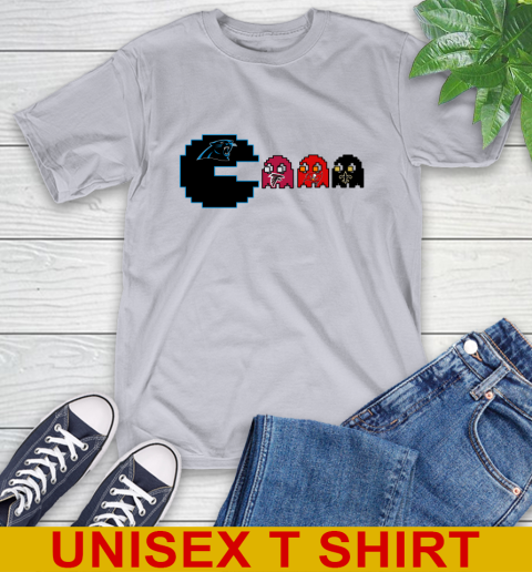 Carolina Panthers NFL Football Pac Man Champion T-Shirt 6