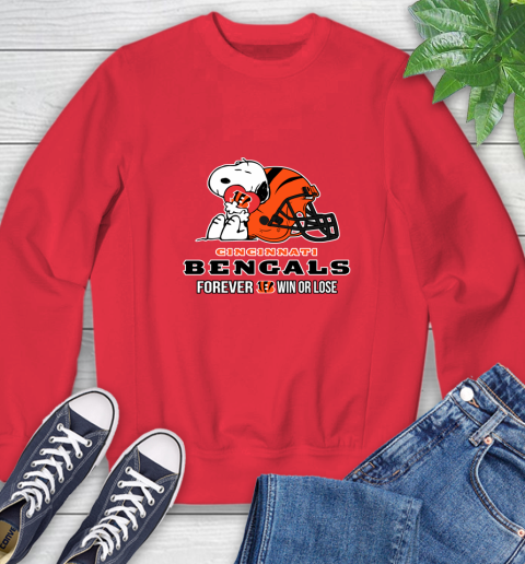 NFL The Peanuts Movie Snoopy Forever Win Or Lose Football Cincinnati Bengals 34