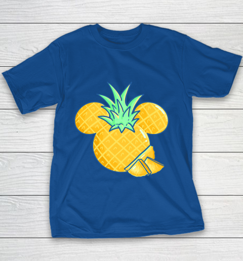 Disney Mickey Friends Mickey Pineapple Logo Youth T-Shirt 6