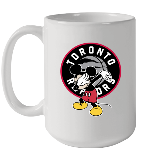 Toronto Raptors NBA Basketball Dabbing Mickey Disney Sports Ceramic Mug 15oz