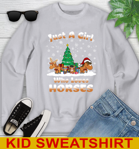 Christmas Just a girl who love horse 111