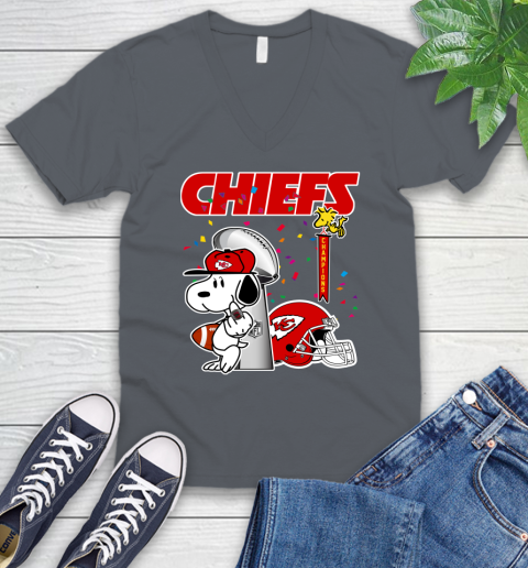 Kansas City Chiefs Champions Super Bowl 2020 Snoopy Middle Finger Shirt 53