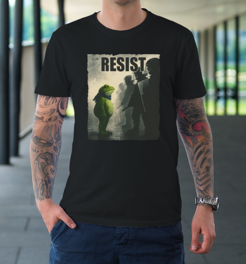 Resist Portland Frog Protest Shirt T-Shirt