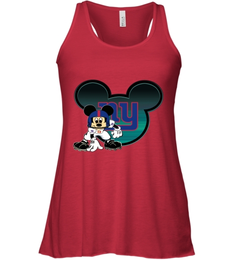 NFL New York Giants Mickey Mouse Disney Football T Shirt y4wyTjxYy7l flowy tank 32 95 151514 front red