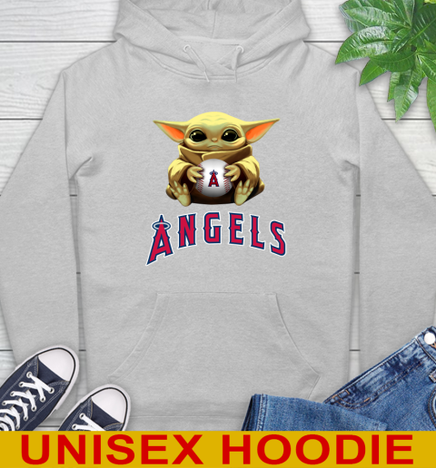 MLB Baseball Los Angeles Angels Star Wars Baby Yoda Shirt 18