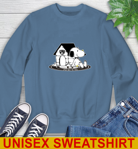 NBA Basketball Brooklyn Nets Snoopy The Peanuts Movie Shirt Sweatshirt 8