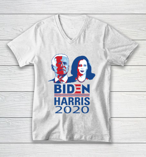 BIden Harris 2020 Image Logo V-Neck T-Shirt