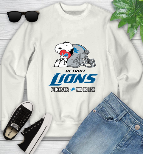 NFL The Peanuts Movie Snoopy Forever Win Or Lose Football Detroit Lions 115