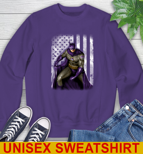 Sacramento Kings NBA Basketball Batman DC American Flag Shirt Sweatshirt 5 Sacramento Kings NBA Basketball Batman DC American Flag Shirt Sweatshirt - Image 5