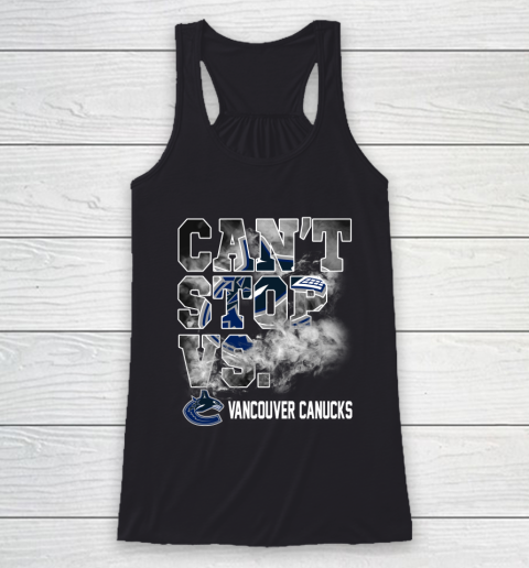 NHL Vancouver Canucks Hockey Can't Stop Vs Racerback Tank