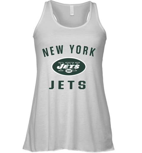 New York Jets NFL Pro Line by Fanatics Branded Vintage Victory Racerback Tank