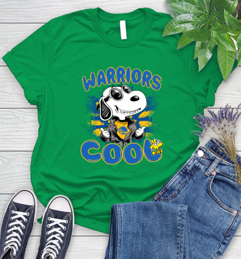 NBA Basketball Golden State Warriors Cool Snoopy Shirt Women's T-Shirt 7