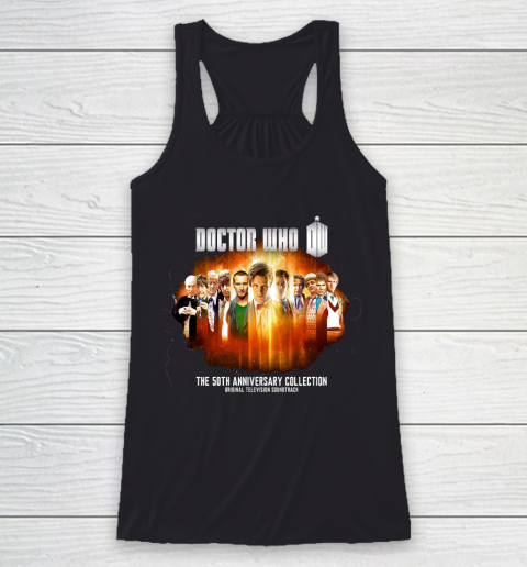 Doctor Who Shirt Dr Who 50th Anniversary Racerback Tank