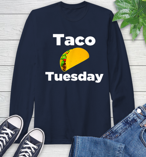 Taco Tuesday Shirt Long Sleeve T-Shirt 3