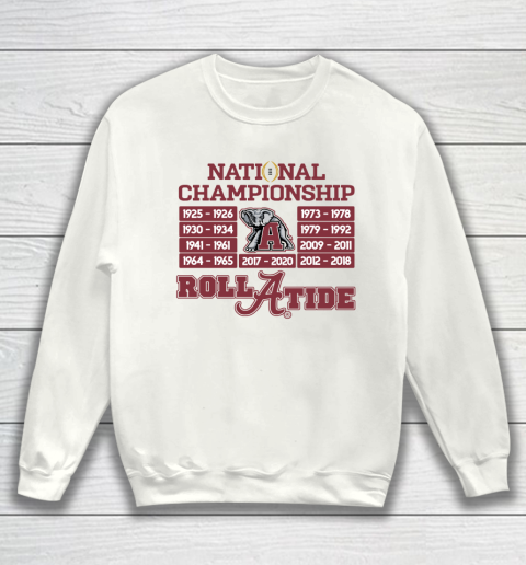 National Championship Alabama Crimson Tide 2020 Sweatshirt