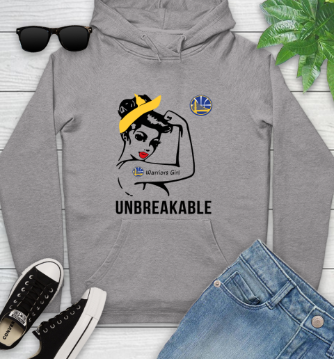 NBA Golden State Warriors Girl Unbreakable Basketball Sports Youth Hoodie 4
