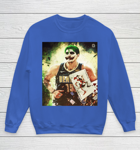 Nikola Jokic MVP Denver Joker Youth Sweatshirt 6