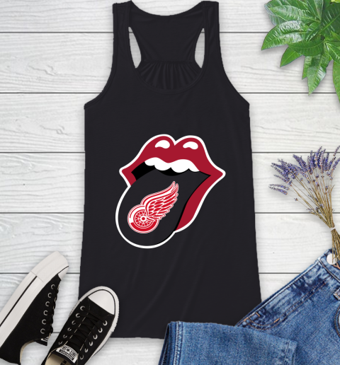 Detroit Red Wings NHL Hockey Lips I Root For My Team Adoring Fan 38