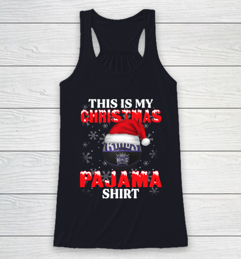 Sacramento Kings This Is My Christmas Pajama Shirt NBA Racerback Tank 7