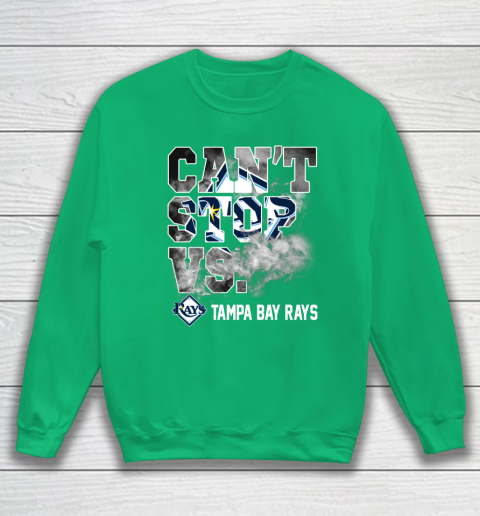 MLB Tampa Bay Rays Baseball Can't Stop Vs Rays Sweatshirt 5