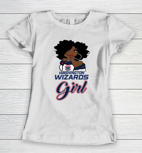 Washington Wizards Girl NBA Women's T-Shirt 3