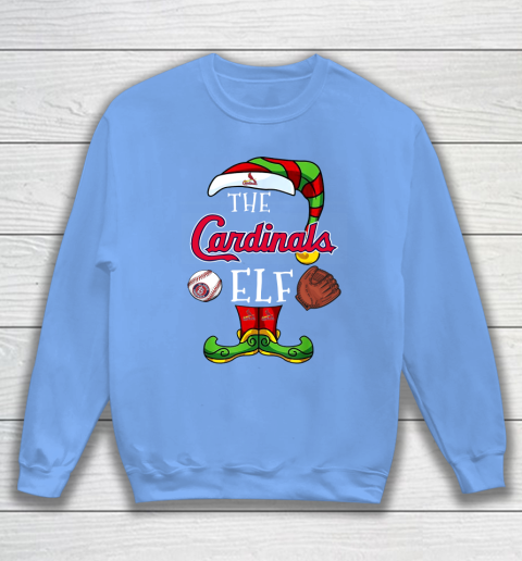 St.Louis Cardinals Christmas ELF Funny MLB Sweatshirt 8