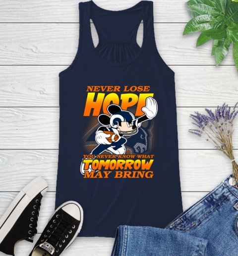 Los Angeles Rams NFL Football Mickey Disney Never Lose Hope Racerback Tank 10