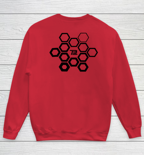 Tb X Tb Print In Front And Back Youth Sweatshirt 8
