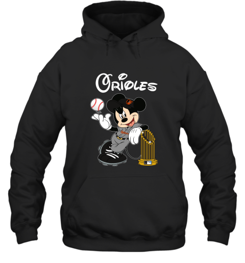 Baltimore Orioles Mickey Taking The Trophy Mlb 2018 Hoodie