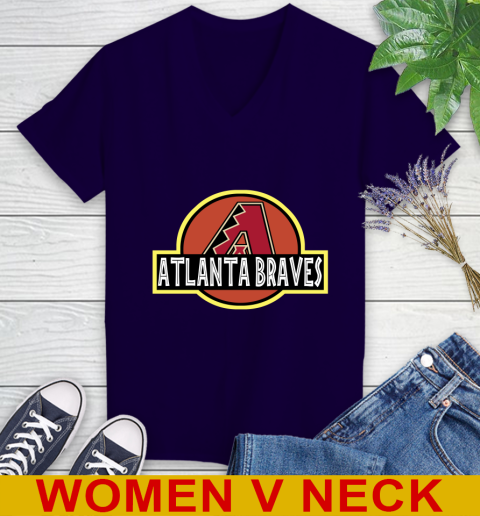 MLB Atlanta Braves Jurassic Park Dinosaur Movie Baseball Sports 80