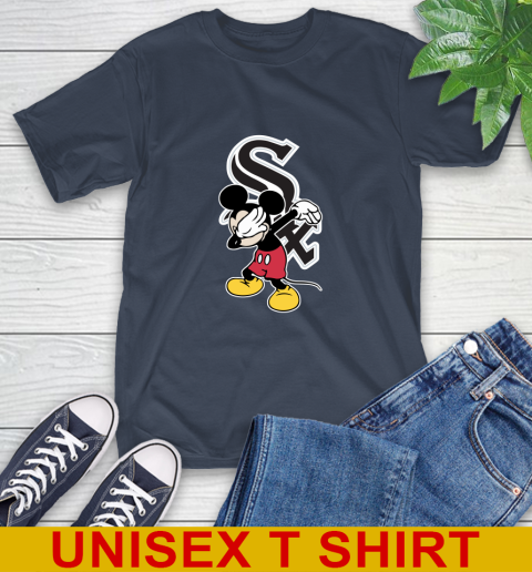 Chicago White Sox MLB Baseball Dabbing Mickey Disney Sports T-Shirt 4