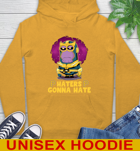 MLB Baseball Pittsburgh Pirates Haters Gonna Hate Thanos Minion Marvel Shirt Hoodie 3