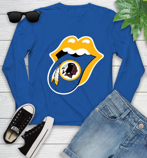 Washington Redskins NFL Football Lips I Root For My Team Adoring Fan 133