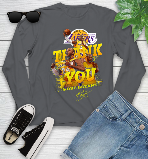 Great Thank you Kobe Bryant Los Angeles Lakers signature shirt 120
