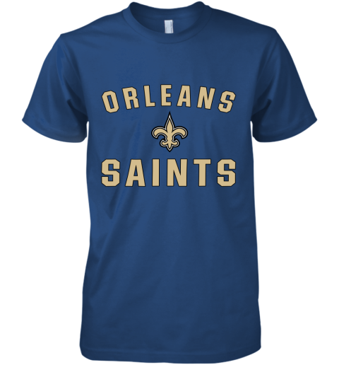 Orleans Saints NFL Pro Line By Fanatics Branded Gray Victory Premium Men's T-Shirt