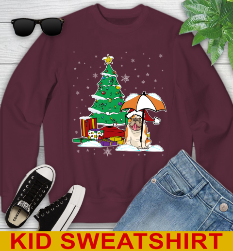 Bulldog Christmas Dog Lovers Shirts 112