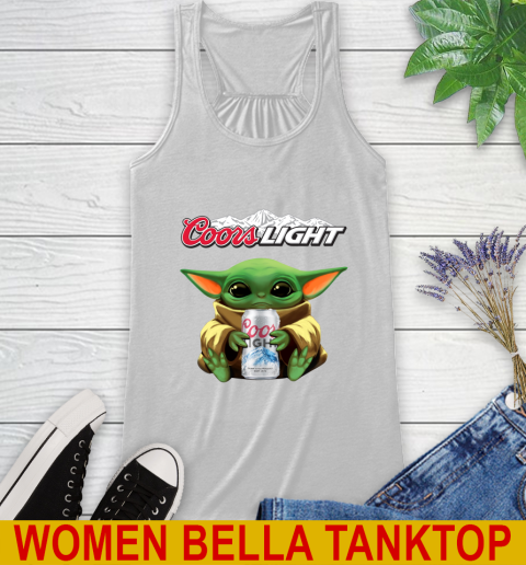 Star Wars Baby Yoda Hugs Coors Beer Shirt 37